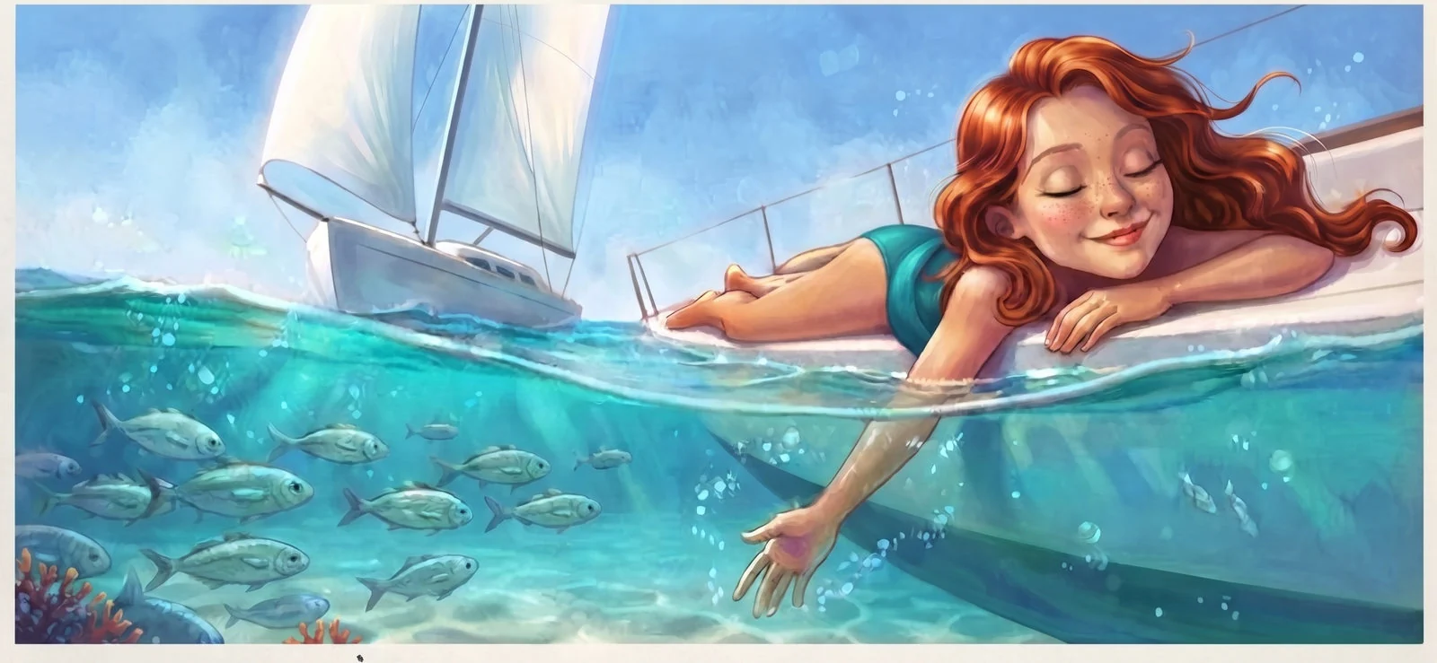 Chapitre 20 du roman Le Hamac et les Colibris, étape du voyage vers le Nord Ultima : midi zenith aquarium.