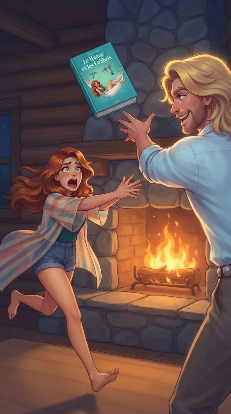 Illustration du chapitre 47 du roman Le Hamac et les Colibris : Ma plume, c'est mon Non