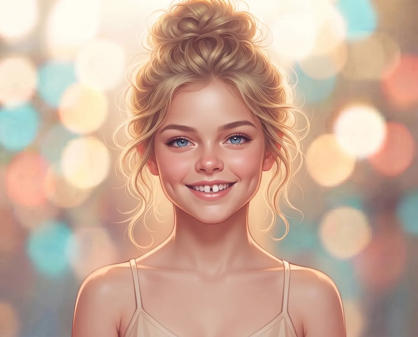 Portrait de Liliya, sa nièce dans le roman Le Hamac et les Colibris de Karine Baridon.
