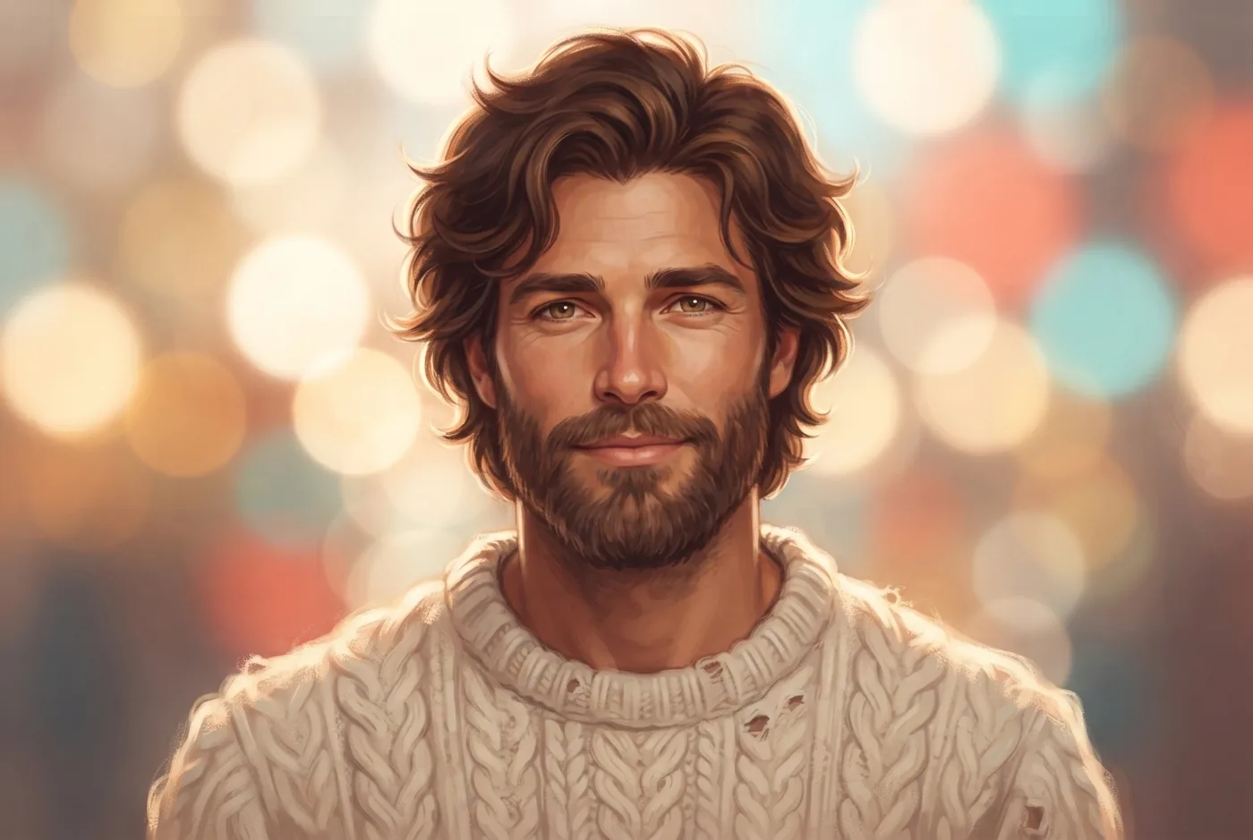 Portrait de Saint-Ex, son nouveau compagnon · Alistair dans le roman Le Hamac et les Colibris de Karine Baridon.