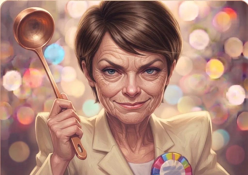 Portrait de Ça, la ministraillon en chef dans le roman Le Hamac et les Colibris de Karine Baridon.